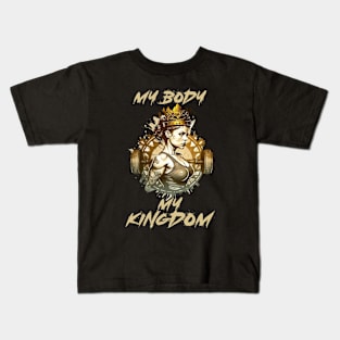 My body my kingdom Kids T-Shirt